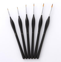 Carica l&#39;immagine nel visualizzatore di Gallery, Set di 6 pennelli professionali ergonomici