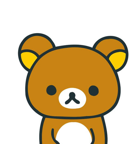 Dipingere con i numeri Bambini - Piccolo Orso Bruno