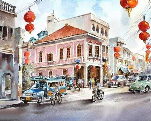 Dipingere con i numeri - Via Delle Lanterne