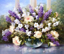 Carica l&#39;immagine nel visualizzatore di Gallery, Dipingere con i numeri - Fiori Di Lavanda