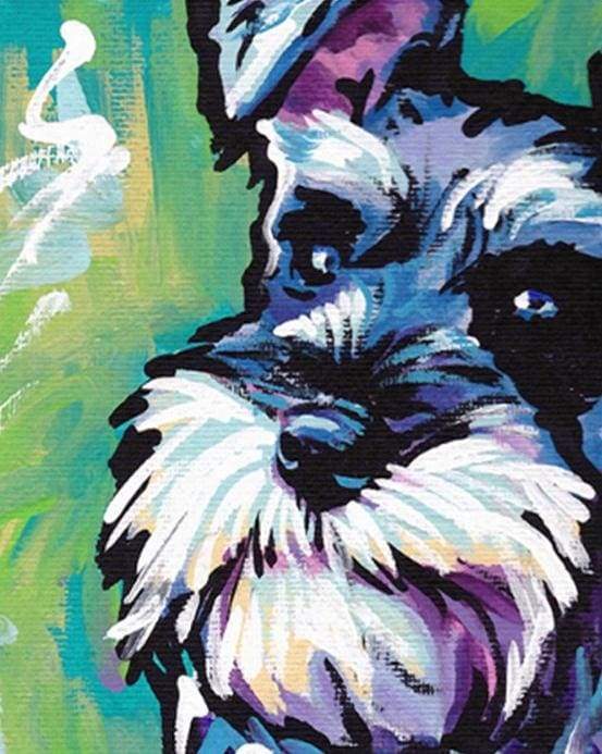 Dipingere con i numeri - Guardando Un Cane
