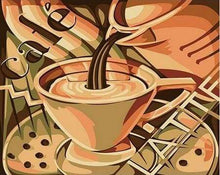 Carica l&#39;immagine nel visualizzatore di Gallery, Dipingere con i numeri - Amore Per Il Caffè