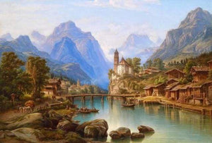 Dipingere con i numeri - Paese Magico