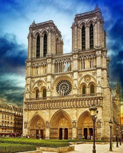 Carica l&#39;immagine nel visualizzatore di Gallery, Dipingere con i numeri - Maestosa Notre Dame
