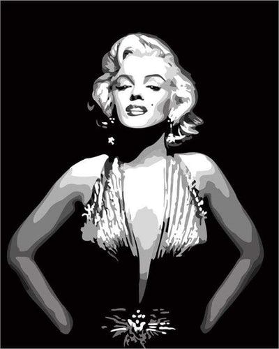 Dipingere con i numeri - Marilyn Monroe