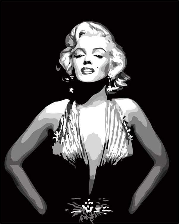 Dipingere con i numeri - Marilyn Monroe