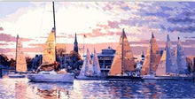 Carica l&#39;immagine nel visualizzatore di Gallery, Dipingere con i numeri - Baia Marina