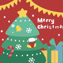 Carica l&#39;immagine nel visualizzatore di Gallery, Dipingere con i numeri Bambini - Albero Di Natale