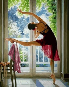 Dipingere con i numeri - Ballerino Mattutino