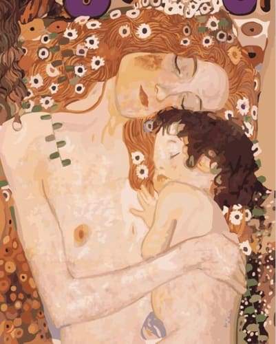 Dipingere con i numeri - Madre E Figlio