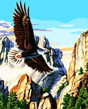 Carica l&#39;immagine nel visualizzatore di Gallery, Dipingere con i numeri - Aquila Di Montagna