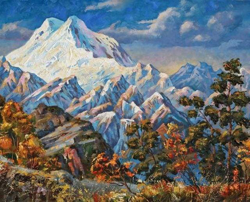 Dipingere con i numeri - La Vetta Della Montagna
