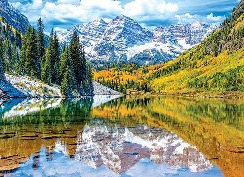 Dipingere con i numeri - Fiume Di Montagna