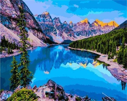 Dipingere con i numeri - Acqua Sulle Pendici