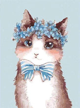 Carica l&#39;immagine nel visualizzatore di Gallery, Dipingere con i numeri - Signorina Gatto
