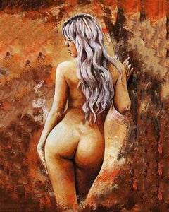 Dipingere con i numeri - Schiena Di Donna Nuda