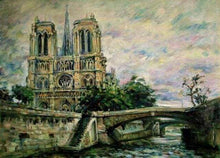 Carica l&#39;immagine nel visualizzatore di Gallery, Dipingere con i numeri - Notre Dame Vintage
