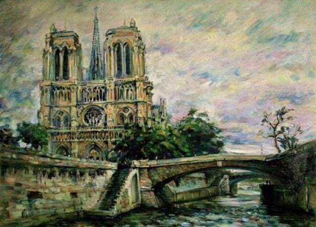 Dipingere con i numeri - Notre Dame Vintage