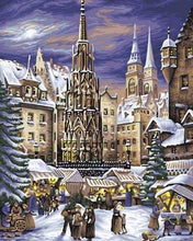 Carica l&#39;immagine nel visualizzatore di Gallery, Dipingere con i numeri - Mercatino Di Natale Di Norimberga
