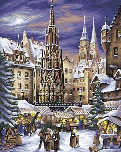 Dipingere con i numeri - Mercatino Di Natale Di Norimberga