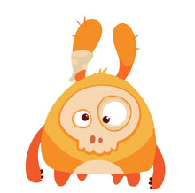 Carica l&#39;immagine nel visualizzatore di Gallery, Dipingere con i numeri Bambini - Mostro Pazzo