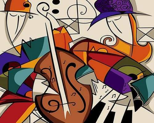 Figured'Art Dipingere con i Numeri - Paint by Numbers I Colori