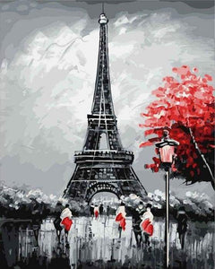 Dipingere con i numeri - Torre Eiffel Di Parigi
