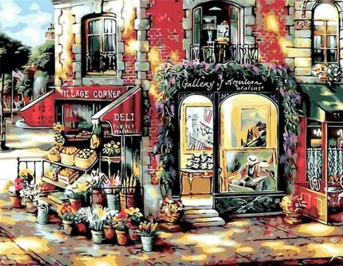 Dipingere con i numeri - Fiorista Di Parigi