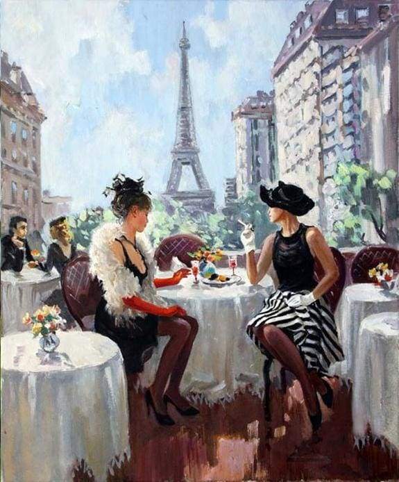 Dipingere con i numeri - Parigini A Parigi