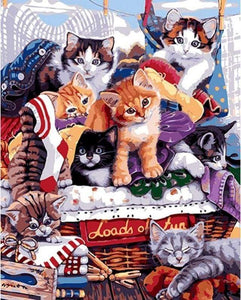 Dipingere con i numeri - Festa Con I Gatti