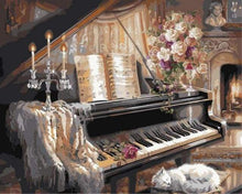 Carica l&#39;immagine nel visualizzatore di Gallery, Dipingere con i numeri - Pianoforte