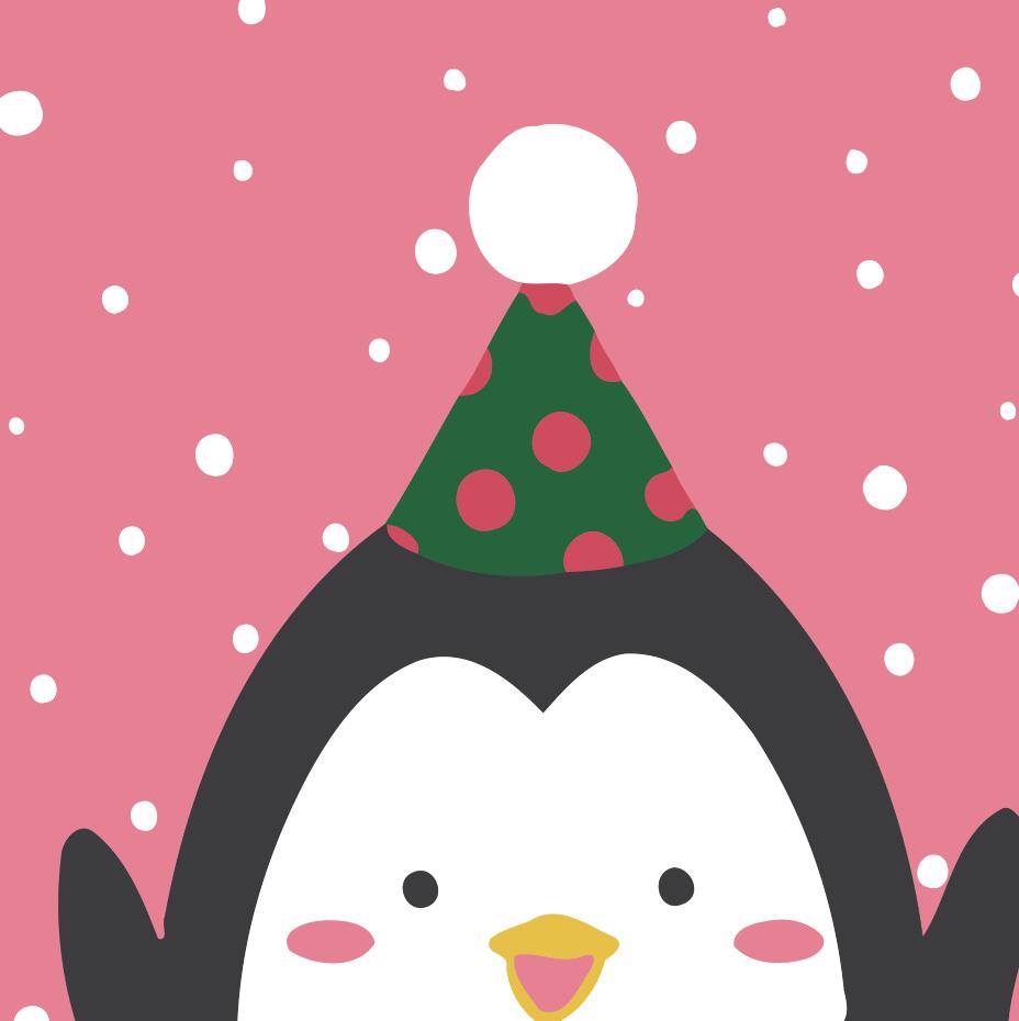 Dipingere con i numeri Bambini - Piccolo Pinguino