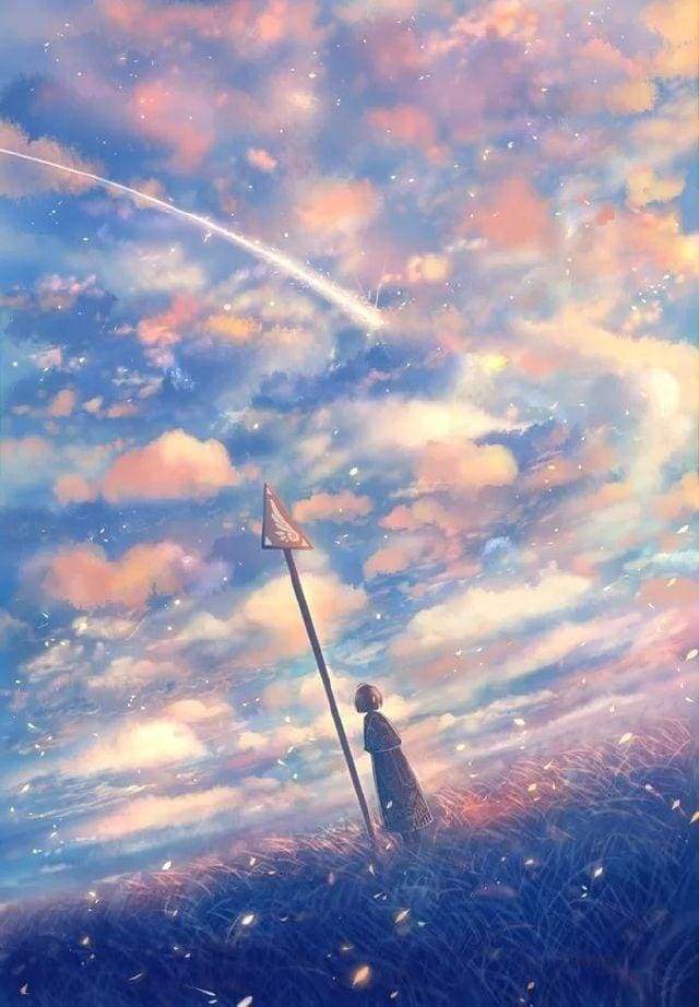 Dipingere con i numeri - Cielo Rosa