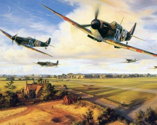 Dipingere con i numeri - Combattimenti Aerei