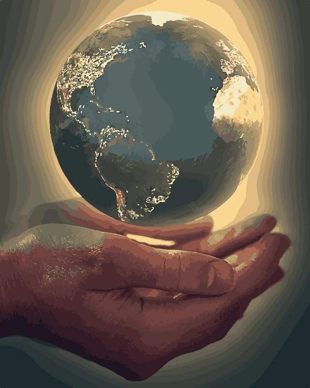Dipingere con i numeri - Pianeta Terra Nelle Tue Mani