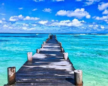 Carica l&#39;immagine nel visualizzatore di Gallery, Dipingere con i numeri - Piattaforma A Paradise Beach