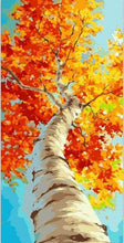 Carica l&#39;immagine nel visualizzatore di Gallery, Dipingere con i numeri - Pioppo In Autunno