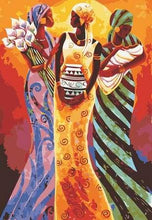 Carica l&#39;immagine nel visualizzatore di Gallery, Dipingere con i numeri - Graziose Donne Africane