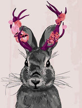 Carica l&#39;immagine nel visualizzatore di Gallery, Dipingere con i numeri - Grazioso Coniglietto