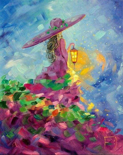 Dipingere con i numeri - Bella Donna