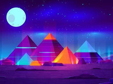 Carica l&#39;immagine nel visualizzatore di Gallery, Dipingere con i numeri - Piramidi A Colori