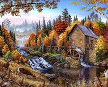 Carica l&#39;immagine nel visualizzatore di Gallery, Dipingere con i numeri - Fiume Tranquillo