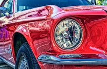 Carica l&#39;immagine nel visualizzatore di Gallery, Dipingere con i numeri - Faro Rosso Dell&#39;Automobile