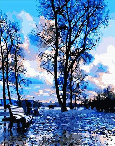 Dipingere con i numeri - Riflessione Di Albero