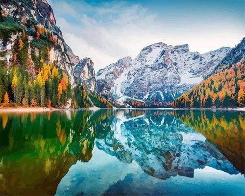 Dipingere con i numeri - Riflessi Sul Grande Lago
