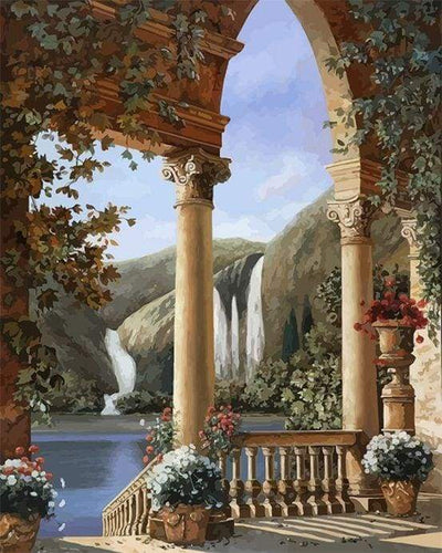 Dipingere con i numeri - Villa In Stile Romano