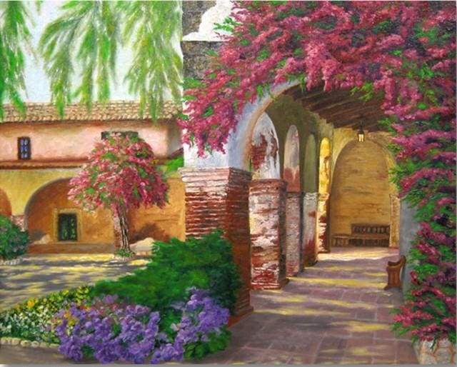 Dipingere con i numeri - Giardino Romantico