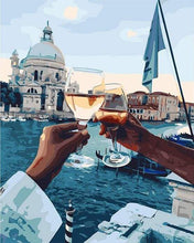 Carica l&#39;immagine nel visualizzatore di Gallery, Dipingere con i numeri - Drink Romantico Per Una Passeggiata