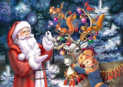 Dipingere con i numeri - Tempo Di Natale E Babbo Natale