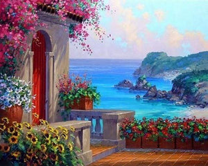 Dipingere con i numeri - Mare In Grecia